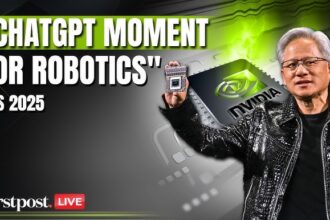 CES 2025: Nvidia के CEO Jensen Huang का बयान – "हमारे नए AI मॉडल 20 मिलियन घंटे के मानव मूव्स पर ट्रेंड हुए हैं"