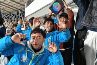 National games: तैराकी और फुटबॉल के लिए हल्द्वानी में उमड़ी स्थानीय भीड़