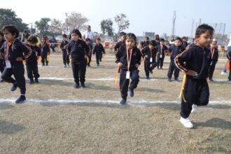 Impression world pre school holds: वार्षिक खेल दिवस एक यादगार पल
