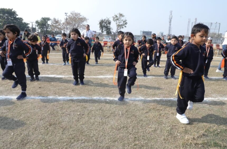 Impression world pre school holds: वार्षिक खेल दिवस एक यादगार पल