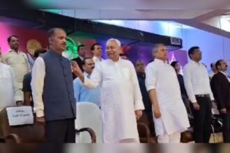 Nitish Kumar Leaves Dais Abruptly During National Anthem At Sports Event, अचानक मंच छोड़ना, विवादों में घिरे