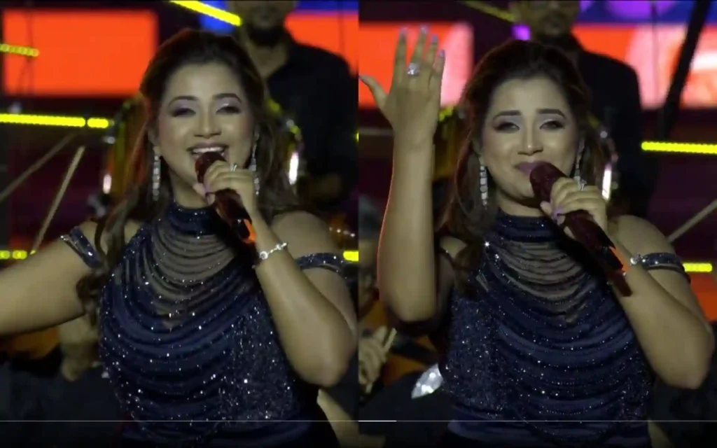 shreya ghoshal's maa tujhe salaam gives chills at ipl 2025 उद्घाटन समारोह में, दिल को छूने वाला प्रदर्शन
