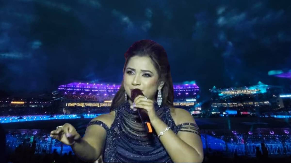 shreya ghoshal's maa tujhe salaam gives chills at ipl 2025 उद्घाटन समारोह में, दिल को छूने वाला प्रदर्शन