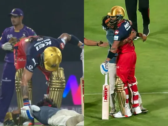 "18-Year-Old Fan Runs Onto Eden Gardens Field to Meet Virat Kohli, Gets Banned from IPL Season"