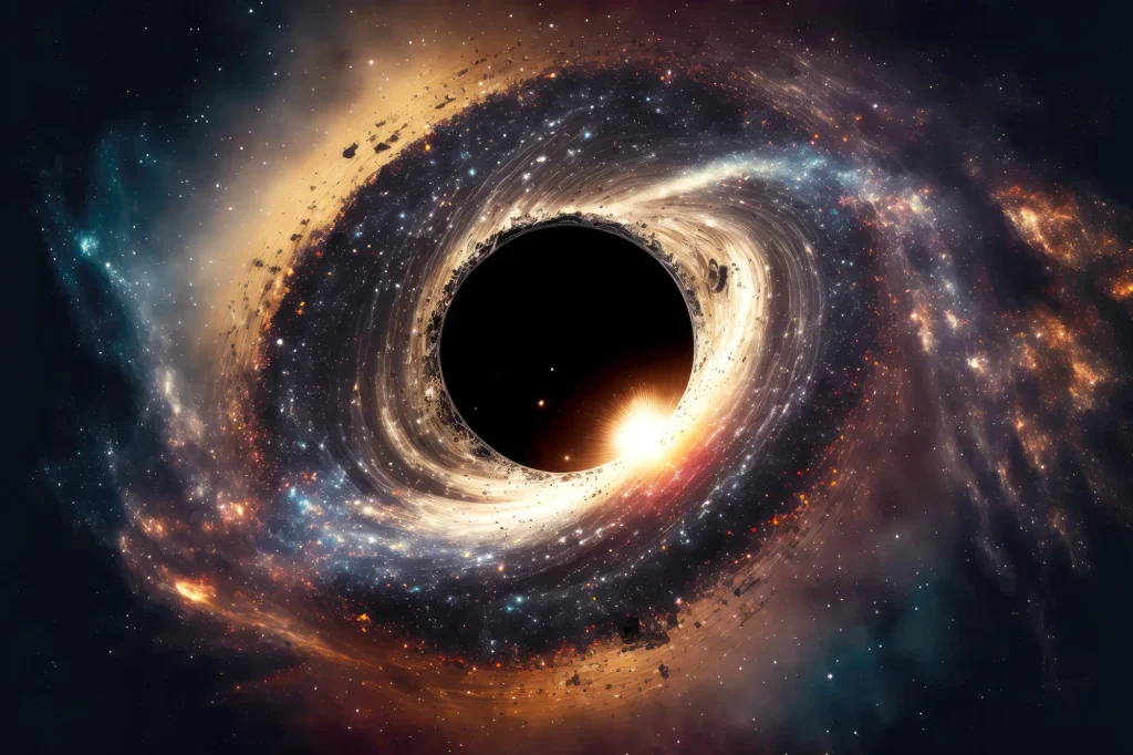 "Black Holes at the Heart of the Milky Way: A Cosmic Threat to Stars"