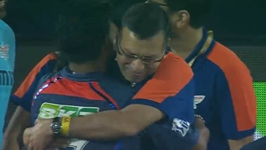 LSG Owner Sanjiv Goenka's Excitement SRH : पर जीत के बाद ऋषभ पंत को लगाया गले