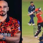 superman abhinav manohar flies high to take a one handed ipl 2025 में SRH बनाम RR