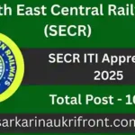 SECR Trade Apprentice Recruitment 2025: Golden Opportunity for ITI Pass Candidates