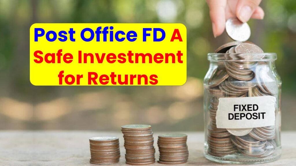 Fixed Deposit TDR (Interest Payout): A Safe and Steady Investment Option
