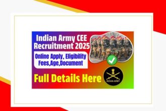 Indian Army Soldier Recruitment 2025 via CEE – ऑनलाइन आवेदन कैसे करें?