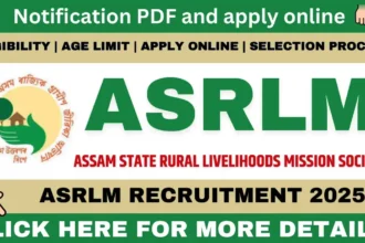 ASRLMS recruitment 2025 182 पदों पर ब्लॉक कोऑर्डिनेटर, स्टेट प्रोजेक्ट मैनेजर और अन्य पदों पर आवेदन करें