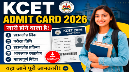 KCET Admit Card 2026